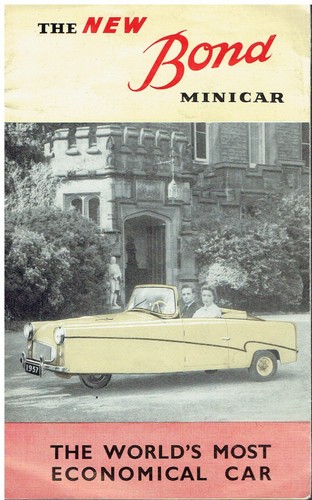 Bond minicar original - bond,