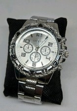 Mens Stainless Steel  Geneva