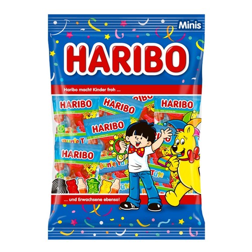 Haribo colorful bag mini - haribo, gummy