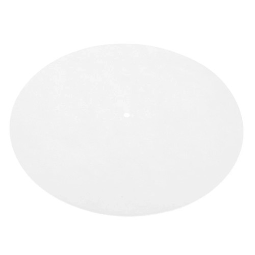 White acrylic slipmat vinyl - white,