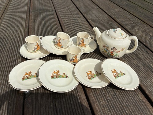 Vintage children tea set - tea,