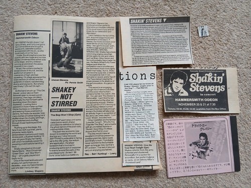 Shakin stevens uk - -, uk/japanese