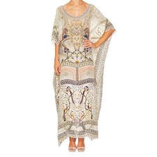 Camilla Round Neck Kaftan long