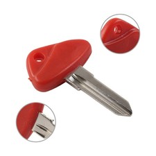 Uncut Blade Blank Key Red Fit
