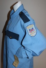 unknown old vintage Sheriff original movie prop screen used TV police shirt worn