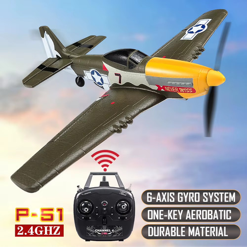 Plane p51 mustang 4g - mustang, 4ch