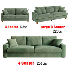 3 Seater Corduroy Sofa Bed