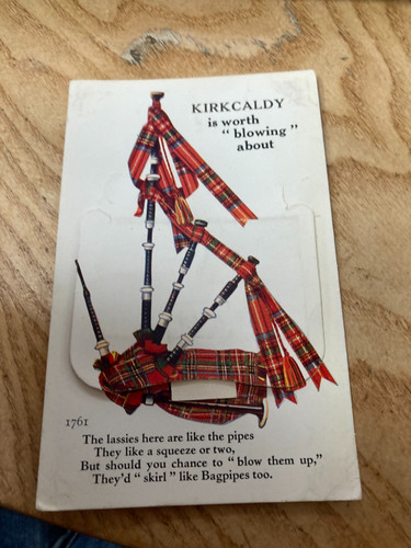Kirkcaldy vintage postcard - kirkcaldy,
