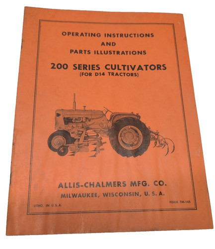 Vintage allis chalmers 200 - allis-chalmers,