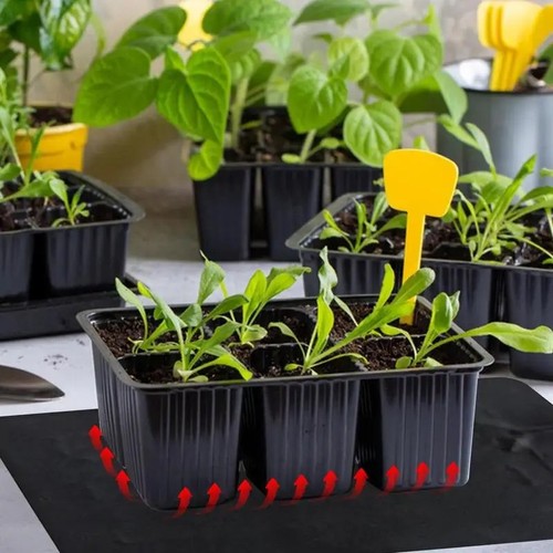 Seedling heat mat with - heat,