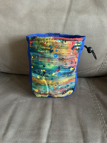Rock climbers chalk bag - climbers,
