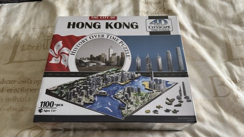 Cityscape time puzzle - time, hong