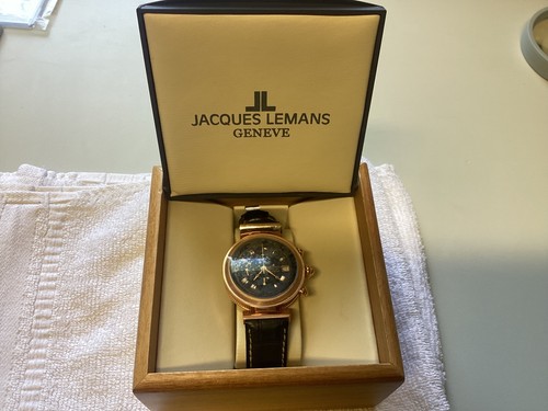 Jacques lemans rose gold swiss - jacques,