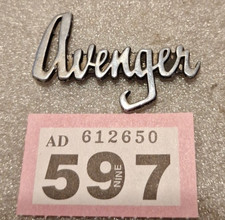 AVENGER DASHBOARD BADGE