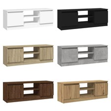 TV Cabinet with Doors Shelves