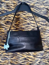 small black leather Radley bag