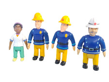 Fireman sam toy figures bundle - sam,