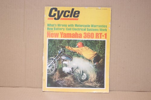 Vintage cycle magazine april - vintage,