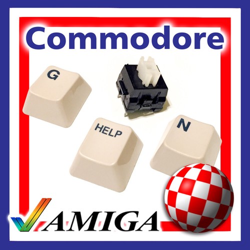 Commodore amiga 1000 keyboard - amiga,