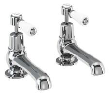 Burlington Quarter Turn Bath Pillar Taps (excluding tap heads & base) T7_QT New