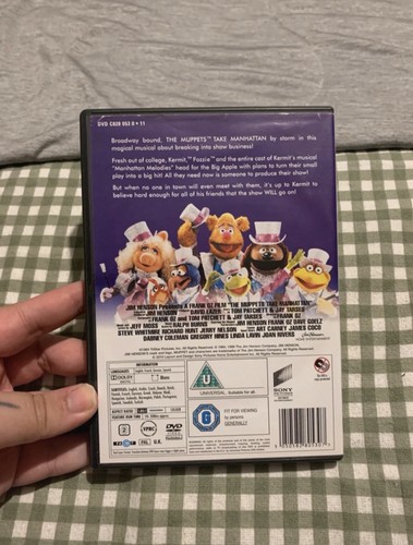 Muppets take manhattan - manhattan, dvd