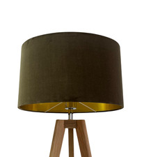Lampshade Olive Green Velvet