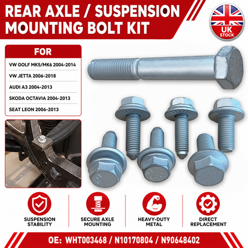 Rear trailing arm axle guide - arm,