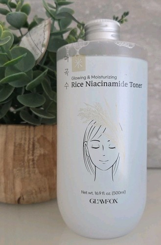 Glamfox rice niacinamide - glamfox, toner