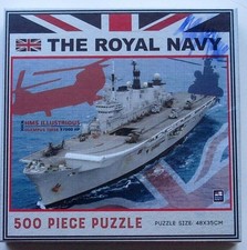 Royal Navy HMS Illustrious 500