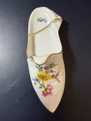 Meissen porcelain slipper - porcelain,