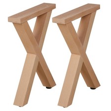 16 Inch X Shape Wood Furniture