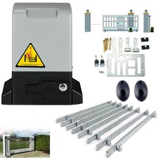 2000KG Automatic Sliding Electric Gate Opener Motor Driveway Security Kit 750W