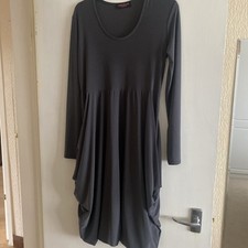 Kurt Muller Woman Grey Dress /
