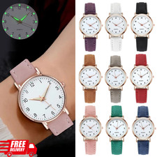 Ladies Leather Quartz Watch