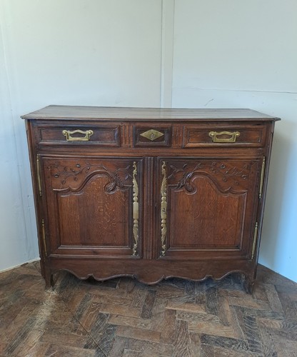 Antique oak french - french, buffet/