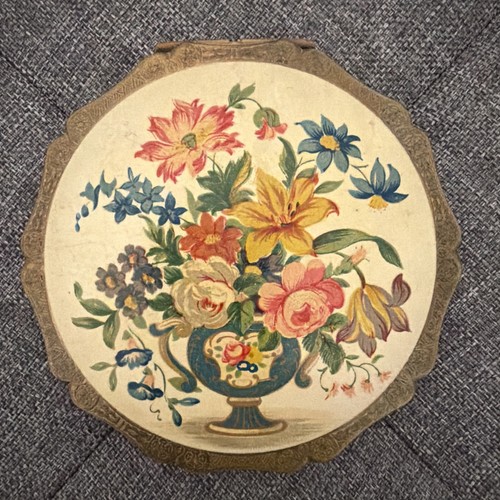 Vintage stratton enamel - vintage, powder