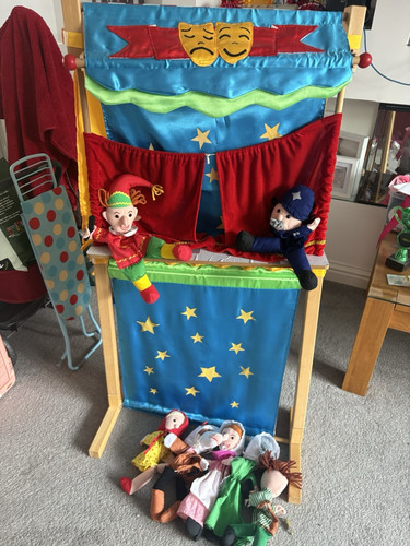 Children puppet theatre - children’s,