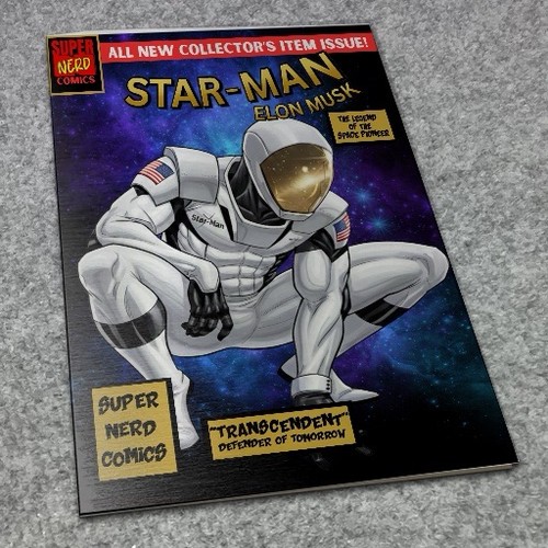 Rare star man silver metal - star-man,
