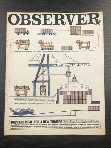Observer magazine new - magazine:, a