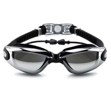 Swim Goggles Anti-Fog Wide View Swimming Goggles for Adults Women Men