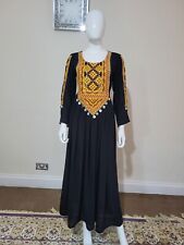 maxi dress European Arab Asian Clothes Afghani Maxi Afghan Dresses Long Dress
