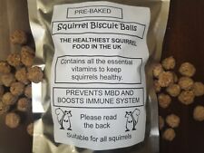Squirrel biscuit balls. prebaked.  healthy squirrel food 224 grams 