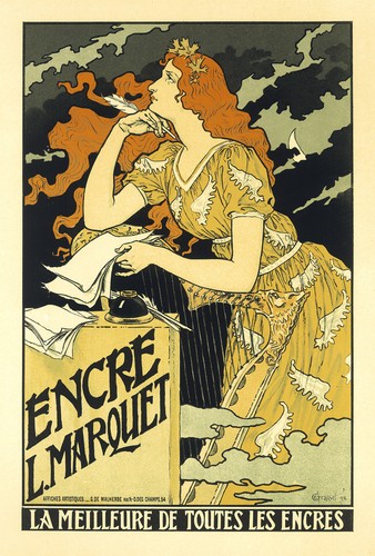 Vintage french art - french, nouveau