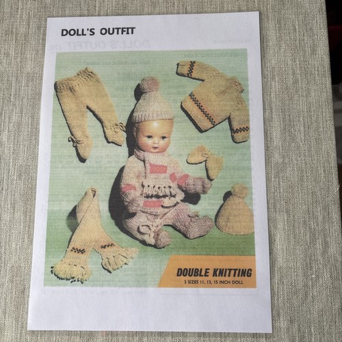 Knitting pattern for - ,