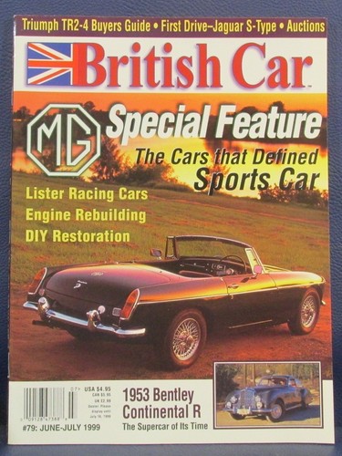 British car magazine june - car, july
