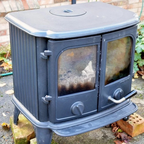 Morso panther stove - panther, glass