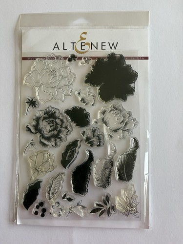 Altenew peony bouquet - bouquet, stamp