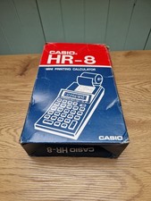 Vintage Casino HR-8 Mini Printing Calculator