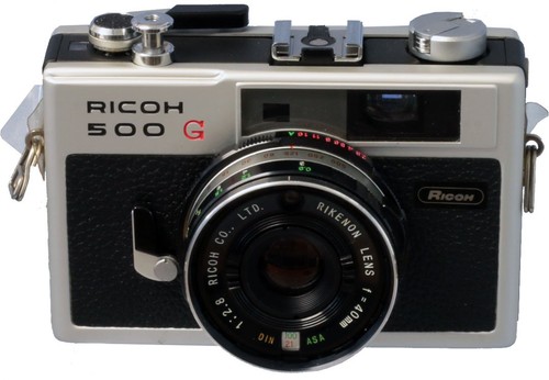 Ricoh 500g 35mm film camera - ricoh,