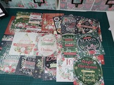 Hunkydory Little Square Book Christmas Greetings Sample Pack 24 Sheets